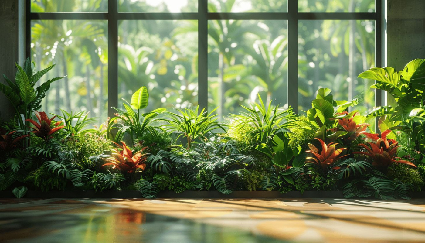 Mur végétal intérieur comment créer un coin de nature chez soi sans grand espace